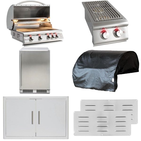 Blaze LTE 7-Piece 32-Inch Natural Gas Outdoor Kitchen Package