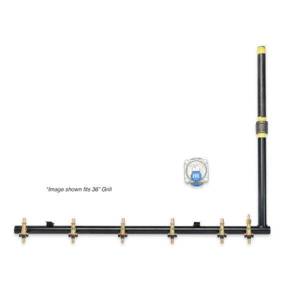 Crown Verity Conversion Kit To Propane Gas For 48-Inch Built-In & Estate Grills - ZCV-CK-48BI-LP