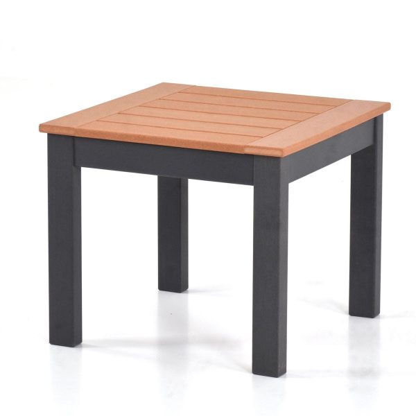 Sabine Landing 22 Inch Polyresin Side Table by Lakeview Outdoor Designs