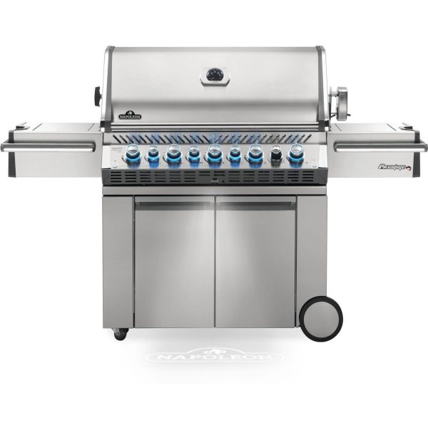Napoleon Prestige PRO 665 5-Burner Natural Gas Grill w/ Rotisserie & Side Burner - PRO665RSIBNSS-3