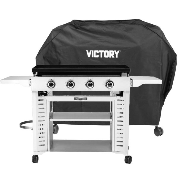 Victory 36-Inch 4-Burner Propane Griddle w/ Cover - VCT-G4B-LP