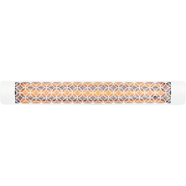 Eurofase Clover Series 61 Inch 3000 Watt Single Element Marine Grade 480V Electric Patio Heater in White - EF30480W2