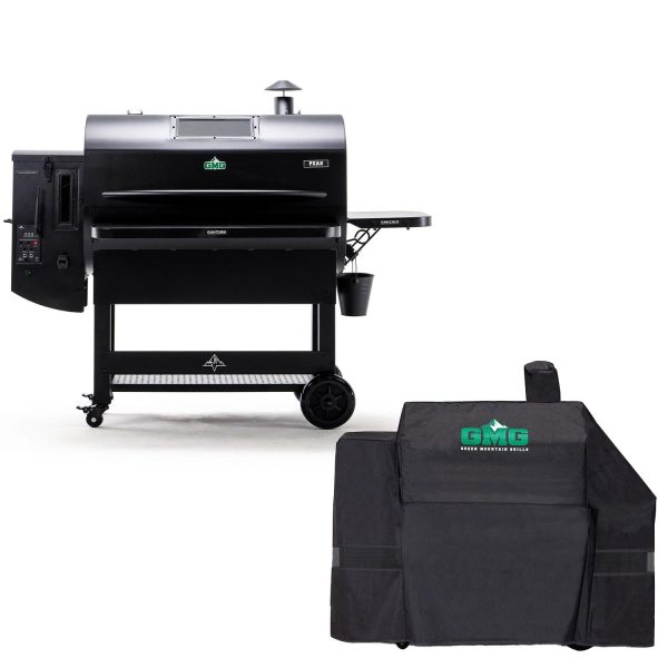 Green Mountain Grills Peak Prime 2.0 WiFi Pellet Grill With Cover