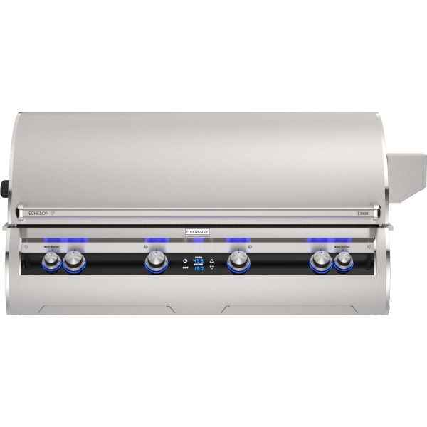 Fire Magic Echelon Diamond E1060i 48-Inch Built-In Propane Grill w/ Rotisserie, Left Side Infrared Burner & Digital Thermometer - E1060I-9L1P