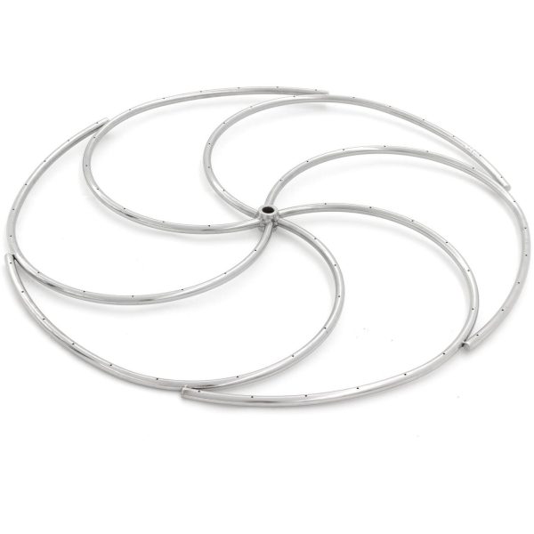 Firenado 36-Inch Natural Gas Spiral Ring Burner - Stainless Steel