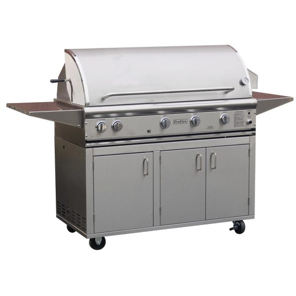 ProFire Professional Deluxe Series 48-Inch Propane Gas Grill With Rotisserie
