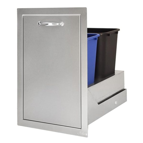 Artisan 20-Inch Soft-Close Roll-Out Dual Trash Center - ARTP-TC2-20SC