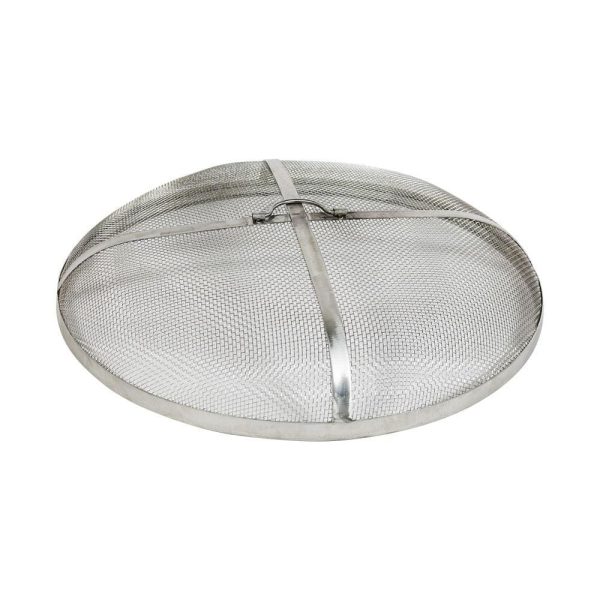 Ultimate Patio 24-Inch Stainless Steel Fire Pit Spark Screen