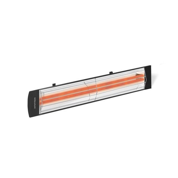 Infratech CD-Series 39-Inch 4000W Dual Element Electric Infrared Patio Heater - 240V - Black  - CD4024BL