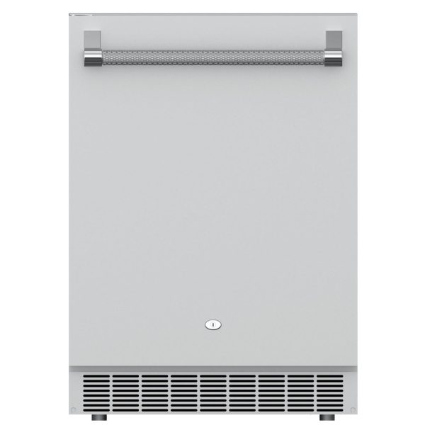 Aspire by Hestan 24-Inch  5.6 CU. Ft. Reversible Hinge Outdoor Rated Refrigerator with Lock - ERS24