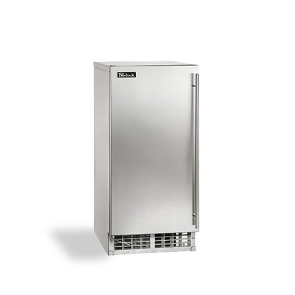 Perlick 80lb 15 Inch Undercounter ADA Signature Series Cubelet Ice Maker - Hinge Reversible - H80CIMW-AD