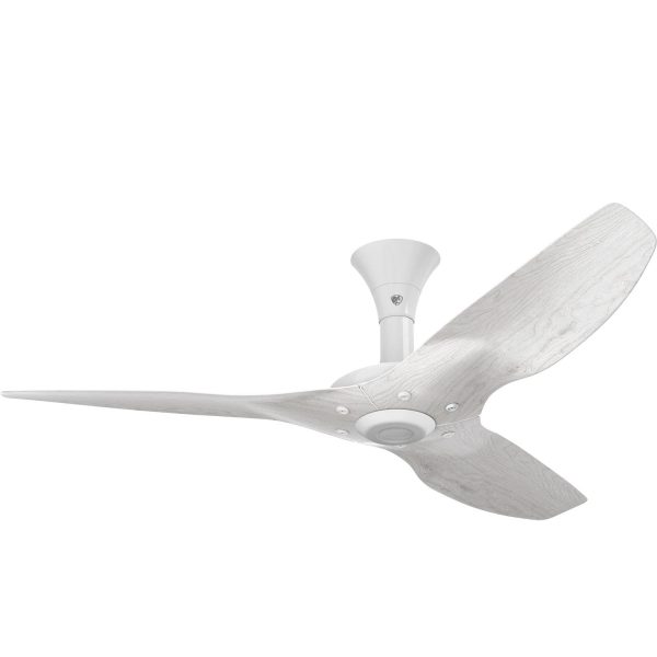 Big Ass Fans 52-Inch Haiku Ceiling Fan Low Profile Mount in White/Driftwood - MK-HK4-042500A259F772G10