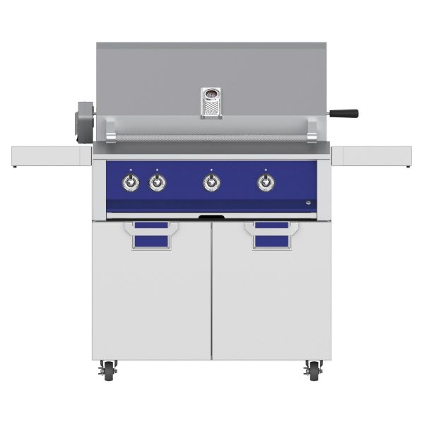 Aspire By Hestan 36-Inch Propane Gas Grill With Rotisserie - Prince - EABR36-LP-BU