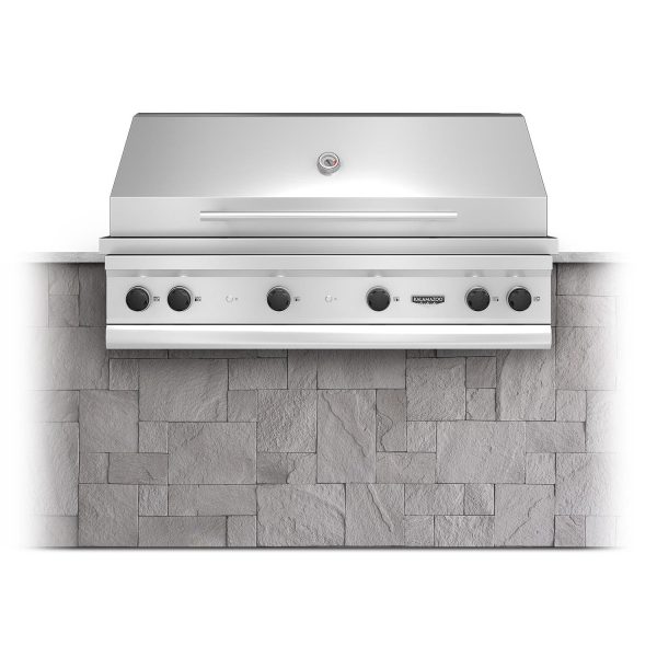 Kalamazoo K54DB Built-In Echo Gas Grill - Bulk Propane - Marine-Grade - K54DB-1-2-NA-LPBLK-M6