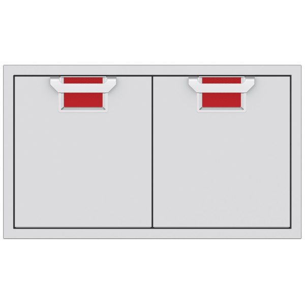 Aspire By Hestan 36-Inch Double Access Doors - Matador - AEAD36-RD