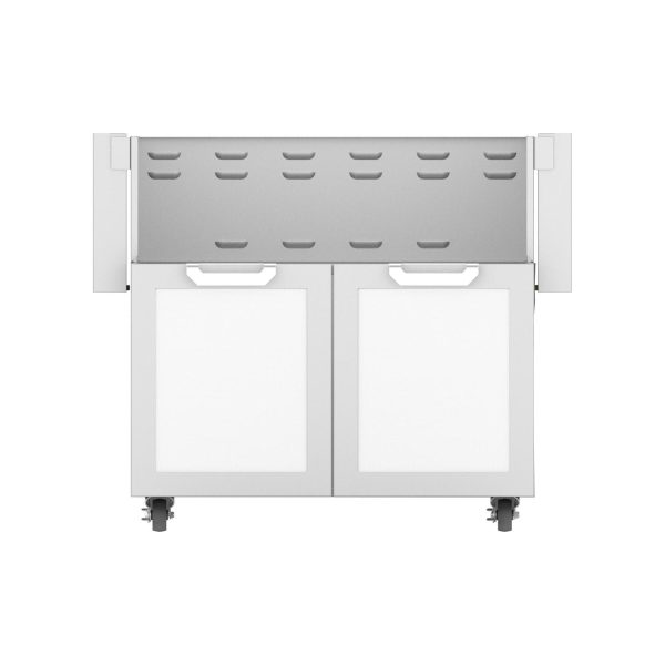 Hestan Double Door Tower Cart For 36-Inch Gas Grill - Froth - GCD36-WH