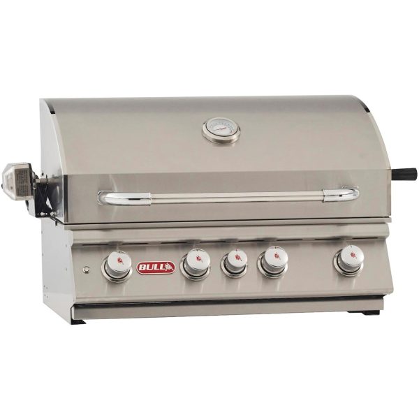 Bull Angus 30-Inch 4-Burner Built-In Propane Gas Grill With Rotisserie - 47628