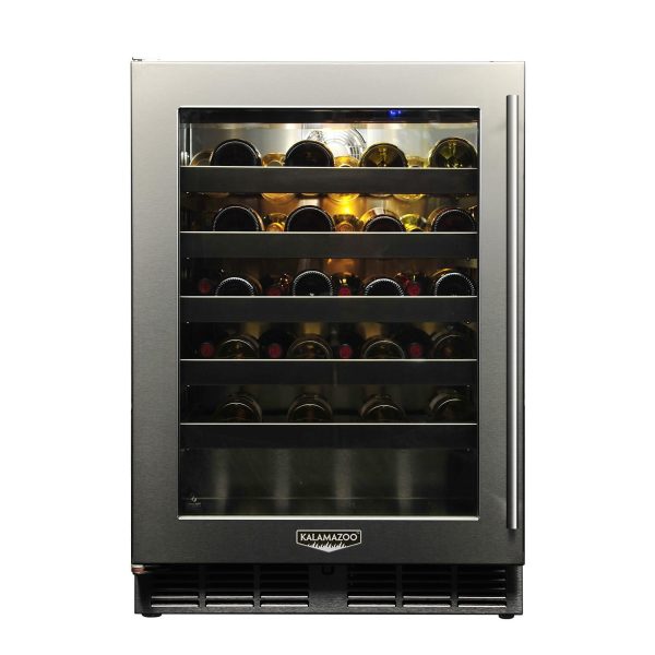 Kalamazoo Signature 24 Inch Outdoor Wine Chiller - Left Hinge - K-HP24WO-4-3L-S4