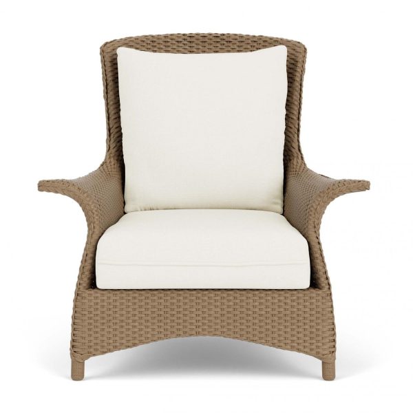 Mandalay Lloyd Loom Club Chair in Fawn/Sailcloth Salt by Lloyd Flanders
