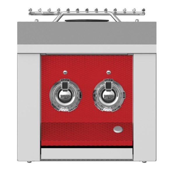 Aspire By Hestan Built-In Natural Gas Double Side Burner - Matador - AEB122-NG-RD