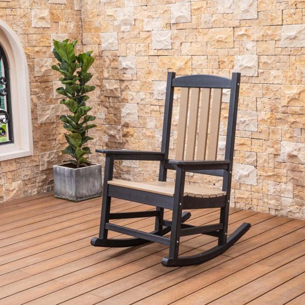 Candleview Polyresin Club Rocking Chair by Lakeview Outdoor Designs