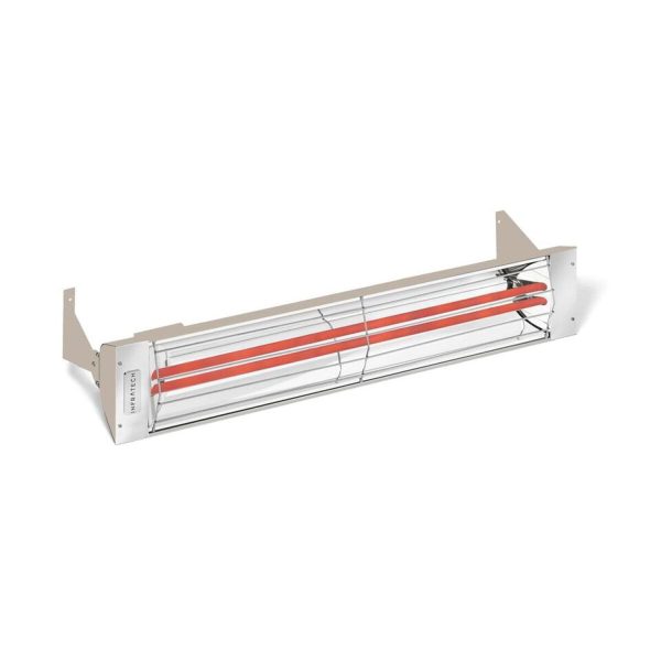 Infratech WD-Series 39-Inch 4000W Dual Element Electric Infrared Patio Heater - 240V - Beige - WD4024BE