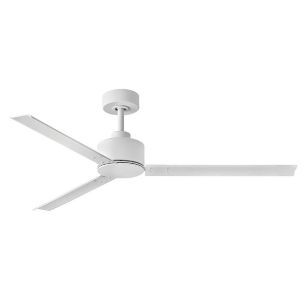 Hinkley Lighting Indy 56-Inch Indoor / Outdoor Ceiling Fan - Matte White - 900956FMW-NWA