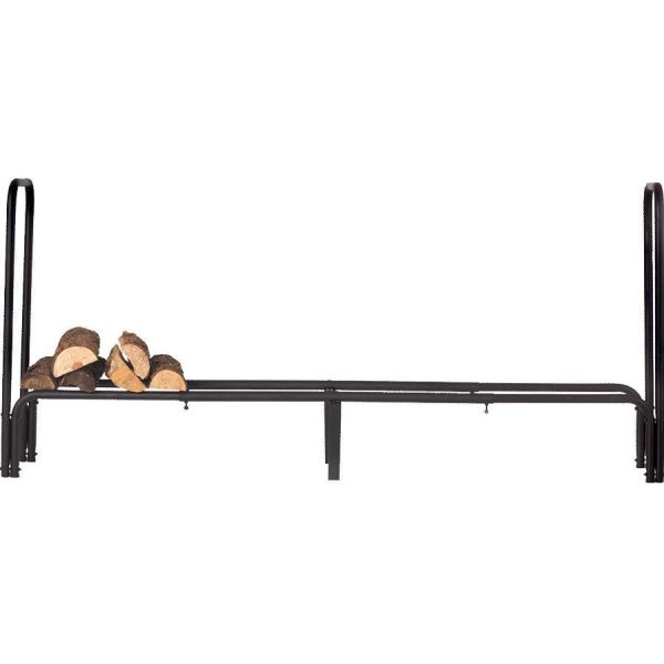 Dagan Industries Black Steel Adjustable Log Rack