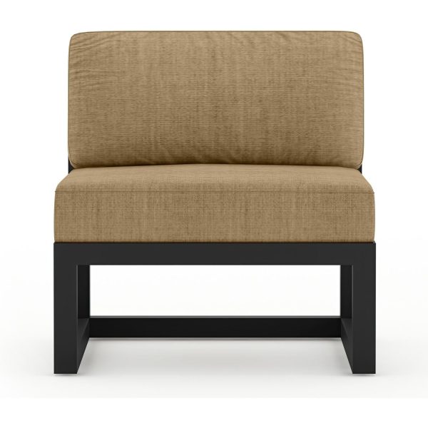 Misty Cove Aluminum Middle Section in Black/Heather Beige by Lakeview Outdoor Designs