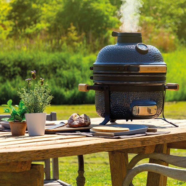 BergHOFF 16 Inch Ceramic BBQ & Oven Bluestone Gray - 2415706