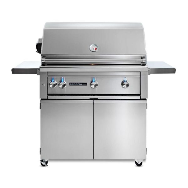 Lynx Sedona 36 Inch Natural Gas Grill w/ One Infrared ProSear Burner and Rotisserie - L601PSFR-NG