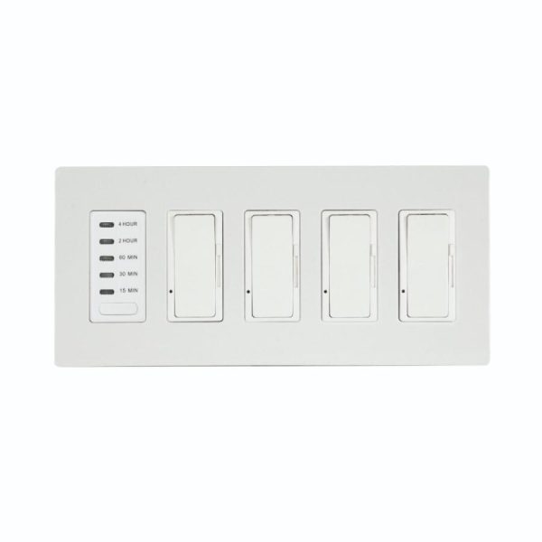 Eurofase 1 Digital Timer And 4 Dimmer For Universal Relay Control Box - EFSWTD4
