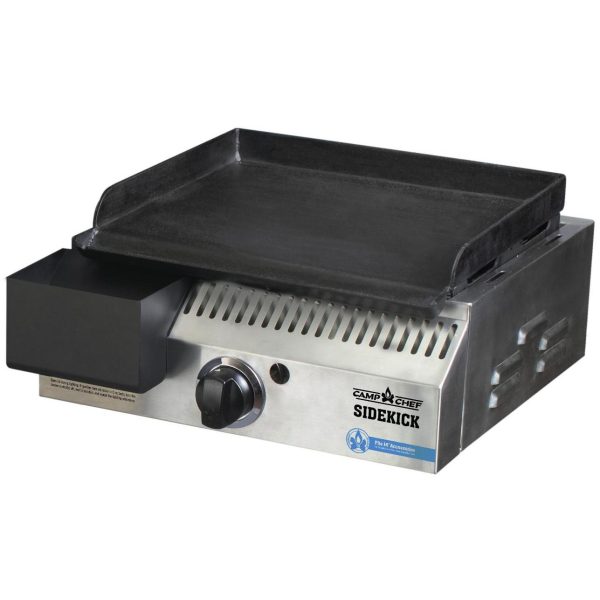 Camp Chef Sidekick Flat Top 14-Inch Propane Side Griddle - PG14