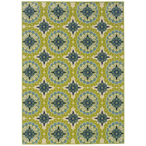 Oriental Weavers Caspian 3.58 X 5.5 Indoor/Outdoor Rug - 8328W