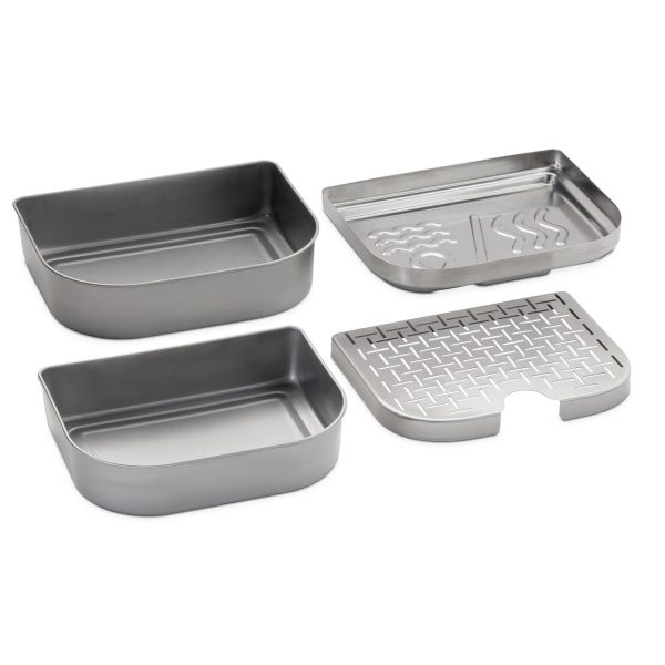 Weber 6614 Stainless Steel Versatility Kit For Lumin Electric Grills