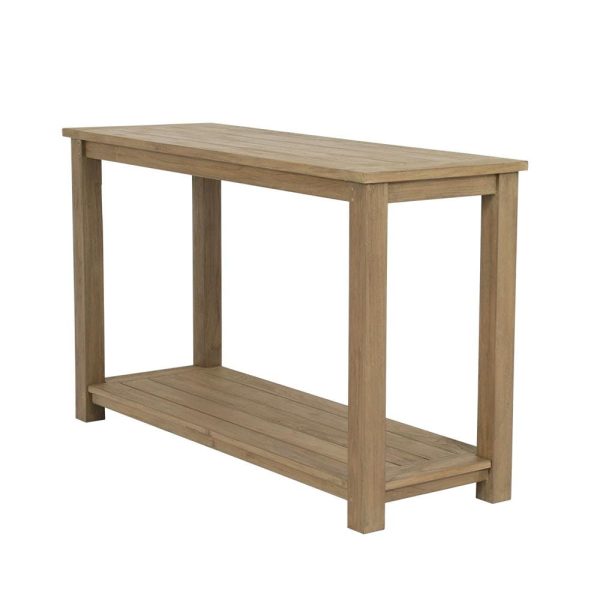 Coastal Teak 50 X 18 Inch Rectangular Teak Console Table by Sunset West