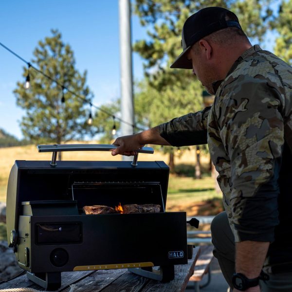 HALO Prime300 Countertop Portable Pellet Grill- HS-1005-ANA