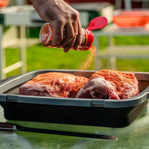 Drip EZ V2 XL BBQ Prep Tub - Pit Master Black - TUBV2-XL-1-BL