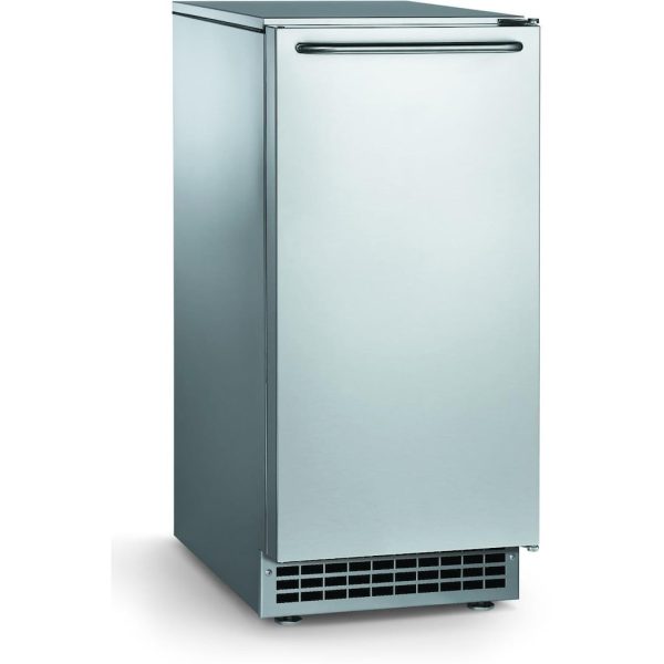 Ice-O-Matic 85 Lb. Outdoor Rated Ice Maker With Gravity Drain - Stainless Steel - GEMU090