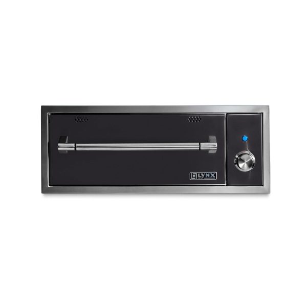Lynx Professional 30 Inch Built-In 120V Electric Outdoor Warming Drawer in Obsidian - L30WD-1-OB