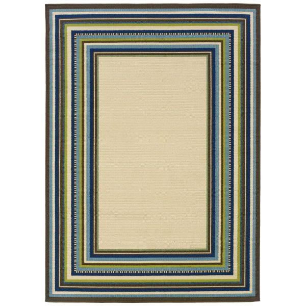 Oriental Weavers Caspian 6.58 X 9.5 Indoor/Outdoor Rug - 1003X