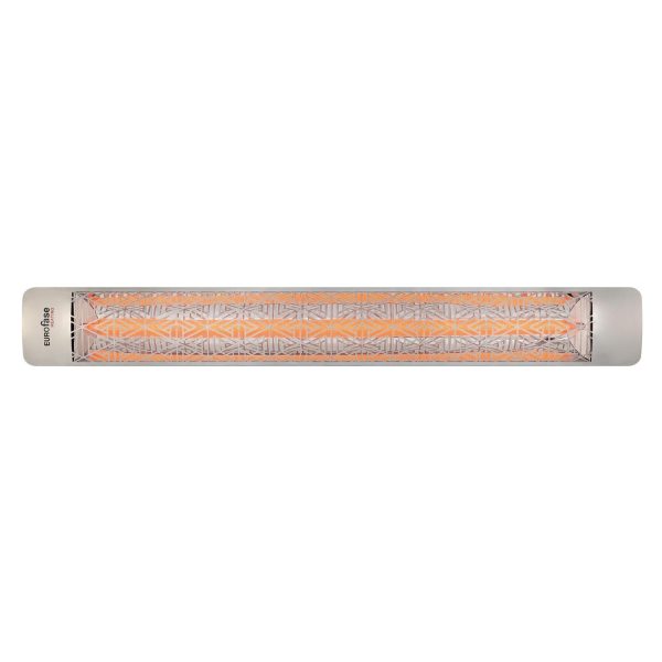 Eurofase Mason Series 61 Inch 3000 Watt Single Element Marine Grade 208V Electric Patio Heater in Stainless Steel - EF30208S3
