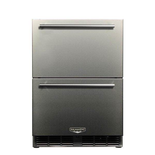 Kalamazoo Signature 24 Inch Outdoor Refrigerator/Freezer Drawers - Locks - Marine-Grade - K-HP24ZO-4-6DL-M6
