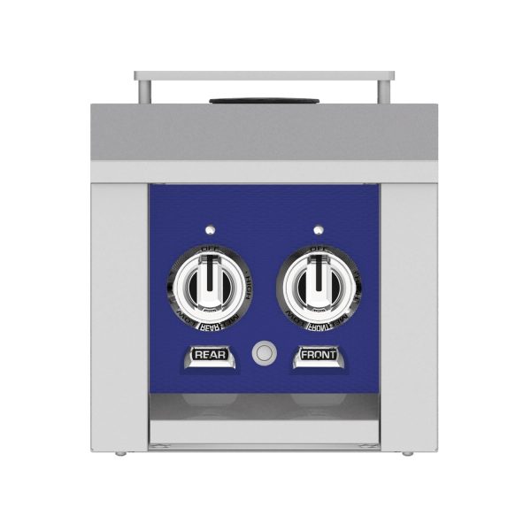 Hestan Built-In/Cart Mounted Natural Gas Double Side Burner - Prince - AGB122-NG-BU