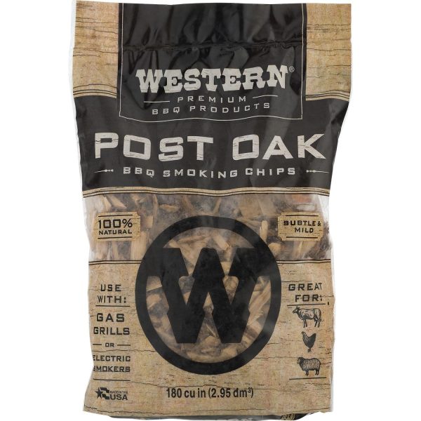 Western Oak BBQ Smoking Chips (180 Cu. In.)