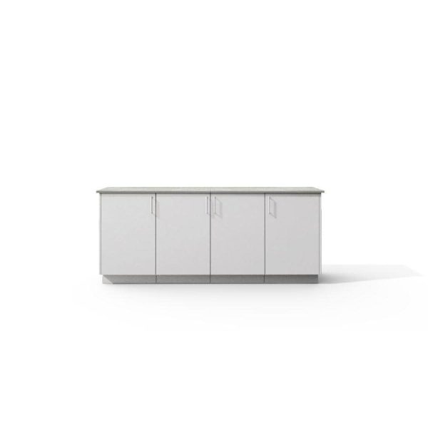 Urban Bonfire Equinox Outdoor Kitchen w/ Keon Dekton Countertop & Chantilly Finish - B-Equinox-Keon-Chantilly