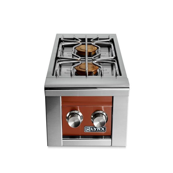 Lynx Professional Built-In Propane Double Side Burner in Sierra - LSB2-2-SILP
