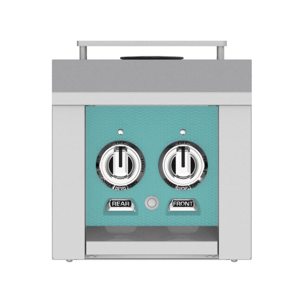 Hestan Built-In/Cart Mounted Natural Gas Double Side Burner - Bora Bora - AGB122-NG-TQ