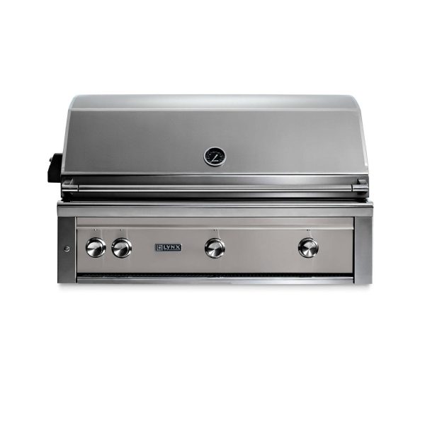 Lynx Professional 42 Inch Built-In Propane Grill w/ Rotisserie in Limestone - L42R-3-LSLP