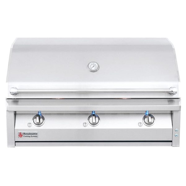 American Renaissance Grill by RCS 42-Inch 3-Burner Built-In Natural Gas Grill - ARG42
